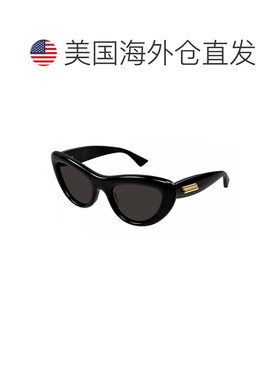 自营bottega venetaBV1282S 001黑色/灰色-黑色 美国奥莱直发