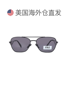 自营prada普拉达偏光灰色导航仪女士太阳镜PR A50S 1AB5Z1-多 美