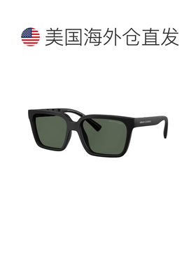 自营Armani Exchange  AX 4147S 807871 56mm Unisex Square Sung