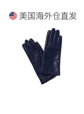 自营Phenix Leather Glove in Gift Box - blue 手套 美国奥莱直
