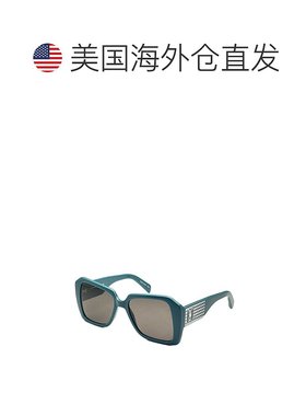 自营Karl Lagerfeld女士53毫米绿色太阳镜-绿色 美国奥莱直发