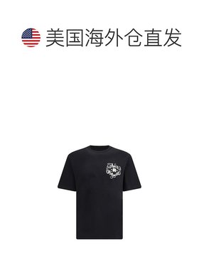 自营Amiri Cotton Men's T-Shirt - black 美国奥莱直发