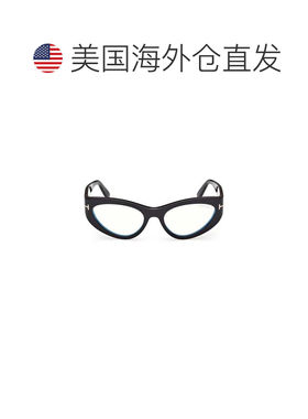 自营tom fordFt6134-B Cat-Eye Sunglasses - white 美国奥莱直发