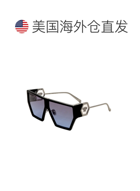 自营Philipp Plein Women's 65 mm Black Sunglasses - shiny bla