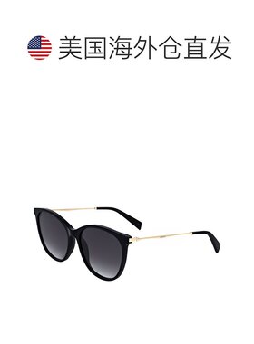 自营 levi's李维斯女式55毫米灰色太阳镜-黑色 【美国奥莱】直发