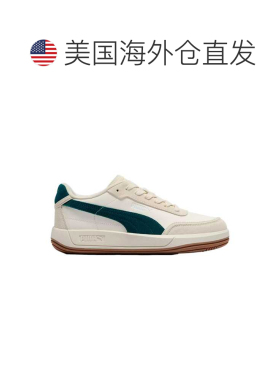 自营Women's Puma Club珍珠白/绿色399360-03-白色 美国奥莱直发