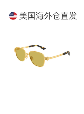自营bottega venetaBV1380S 002黄金/黄金-黄金 美国奥莱直发