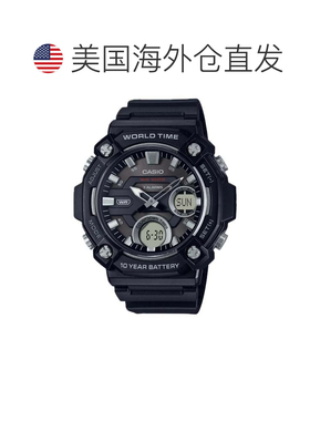 自营Casio Men's Analog-Digital Sport Watch with Black Dial -