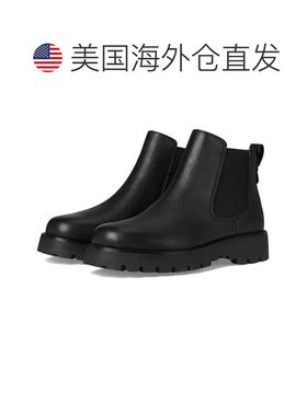 自营Men's Sperry Mountain Sider Boots  Black Leather Waterpr