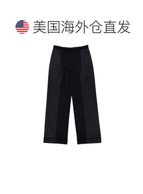 自营Saint Laurent Men's Flared Tuxedo Pants - black 美国奥莱