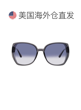 自营Nine West Smoke Butterfly Ladies Sunglasses 10266027.CGR