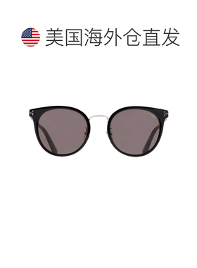 自营Tom Ford Smoke圆形男女通用太阳镜FT1244-K 01A 54 - multi