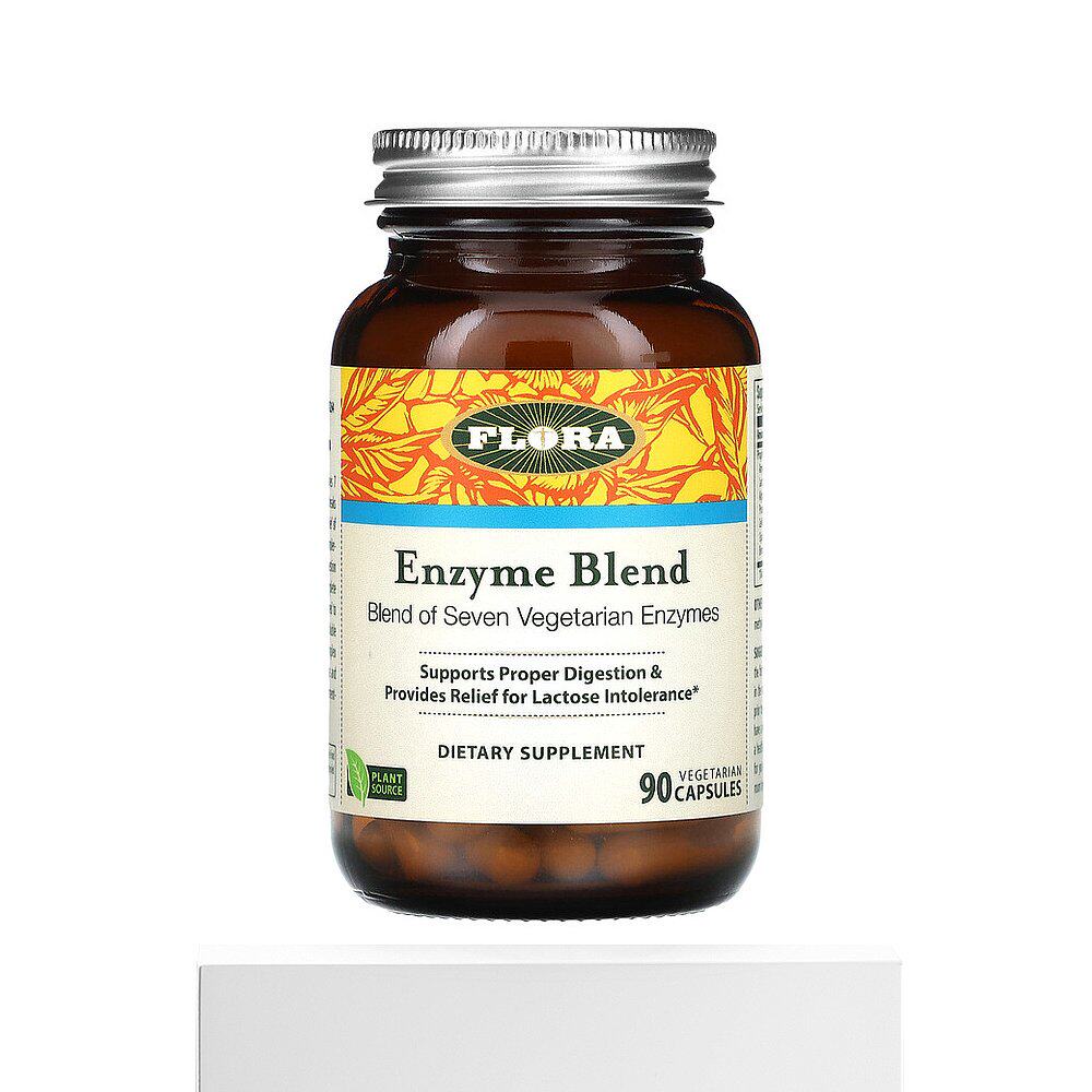 香港直发iherb flora酶有90粒胶囊 天猫国际探物美国其他膳食营养补充剂
