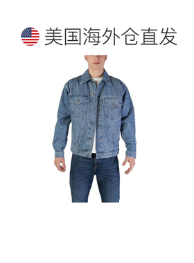 自营Hugo Boss Cotton Men's Jacket - light blue 美国奥莱直发