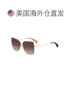 自营kate spadeARIELLA/G/S 0 J5G HA金色/棕色渐变-金色 美国奥