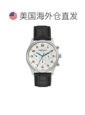 自营Kenneth Cole Men's Classic mm Quartz Watch - silver 美国