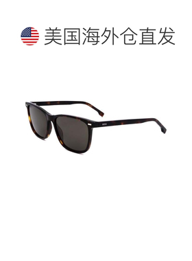 自营Hugo Boss男式56毫米棕色太阳镜-哈瓦那 美国奥莱直发