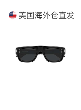 自营saint laurentSl 762 Rectangular Frame Sunglasses - black