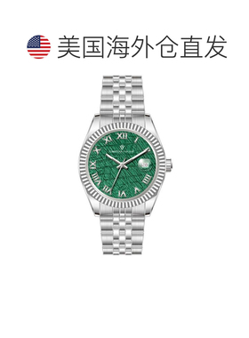自营Christian Van Sant Men's Stellar Green Dial Watch - gree