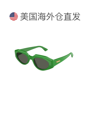 自营bottega venetaBV1031S 005闪亮绿色/灰色-闪亮绿色 美国奥莱