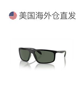 自营emporio armani4212u Sole Sleek Rectangular Sunglasses wi