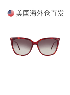 美国直邮自营Calvin Klein Grey Gradient Butterfly Ladies Sun