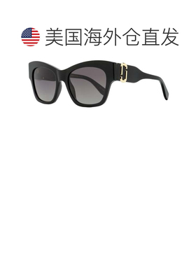 自营Marc Jacobs女士偏光太阳镜Marc 762/S 807WJ黑色54mm-807wj