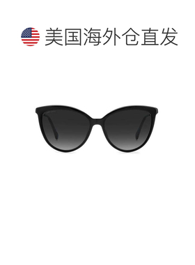 自营jimmy choo黑色Jc Belinda S赛璐珞太阳镜-黑色 美国奥莱直发
