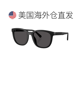 自营coach蔻驰女士54毫米黑色太阳镜-黑色 美国奥莱直发