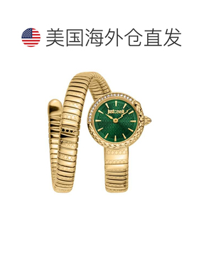 自营Just Cavalli Women's Snake 316L Stainless Steel Watch -