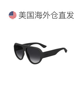 自营moschinoMOS183/S 0003 9O哑光黑/灰色渐变-哑光黑 美国奥莱