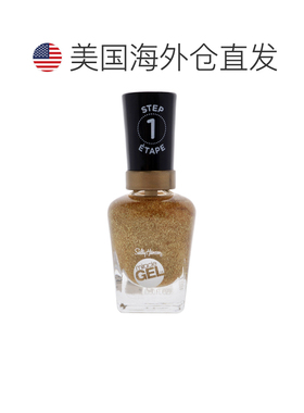 美国直邮Sally Hansen莎莉汉森魔幻凝胶指甲油-155五道金光正品