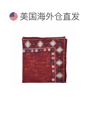 自营Brunello Cucinelli Wool Pocket Men's Square - bicolor 美