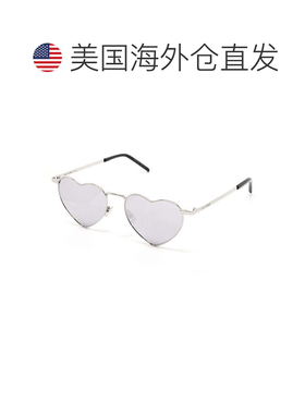 自营saint laurentSL301 LOU LOU 003 Silver/Silver Mirror - si
