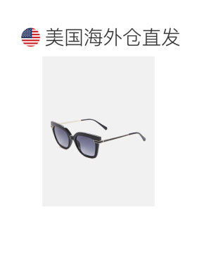 自营guess塑料猫眼太阳镜 - 黑色 美国奥莱直发