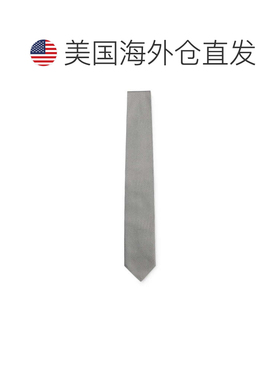 自营boss真丝混纺提花领带——浅紫色 美国奥莱直发