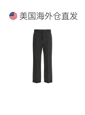 自营Tom Ford Wool Casual Women's Pants - black 美国奥莱直发