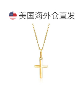 自营RS Pure by Ross-Simons 14kt Yellow Gold Modern Cross Pen