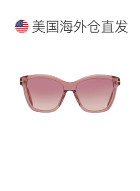 自营Tom Ford Lucia紫罗兰色渐变猫眼女士太阳镜FT1087 72Z 54 -