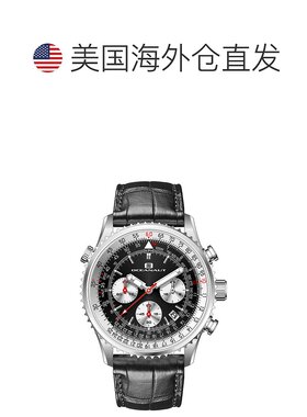 自营Oceanaut Men's Flight Black Dial Watch - black 美国奥莱
