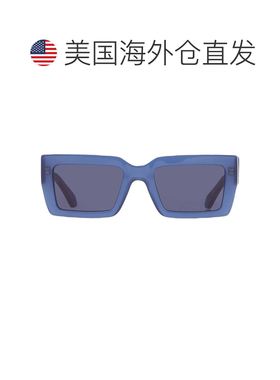 自营salvatore ferragamoFerragamo Blue Rectangular Ladies Sun