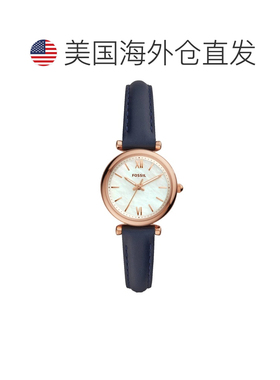 自营Fossil Women's Carlie Mini Mother of Pearl Dial Watch -
