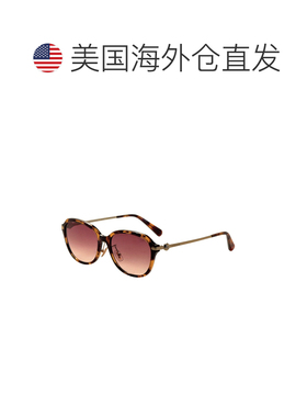 自营Coach Women's 56mm Dark Tortoise Sunglasses - dark torto
