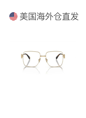 自营miu miu0mu 51xv Square-Shaped Metal Frame Sunglasses - w