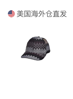 自营missoniWool/Acrylic Hat Black Men's - grey 美国奥莱直发