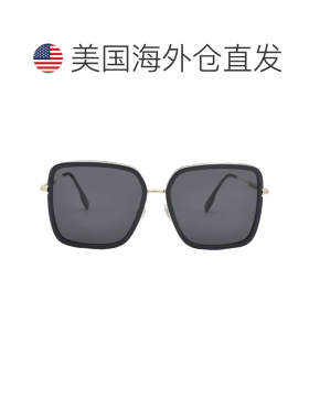 自营Burberry Dionne Dark Grey Butterfly Ladies Sunglasses BE