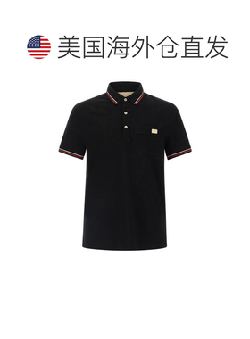 自营Valentino Garavani Men's Valentino Polo Shirt - black 美