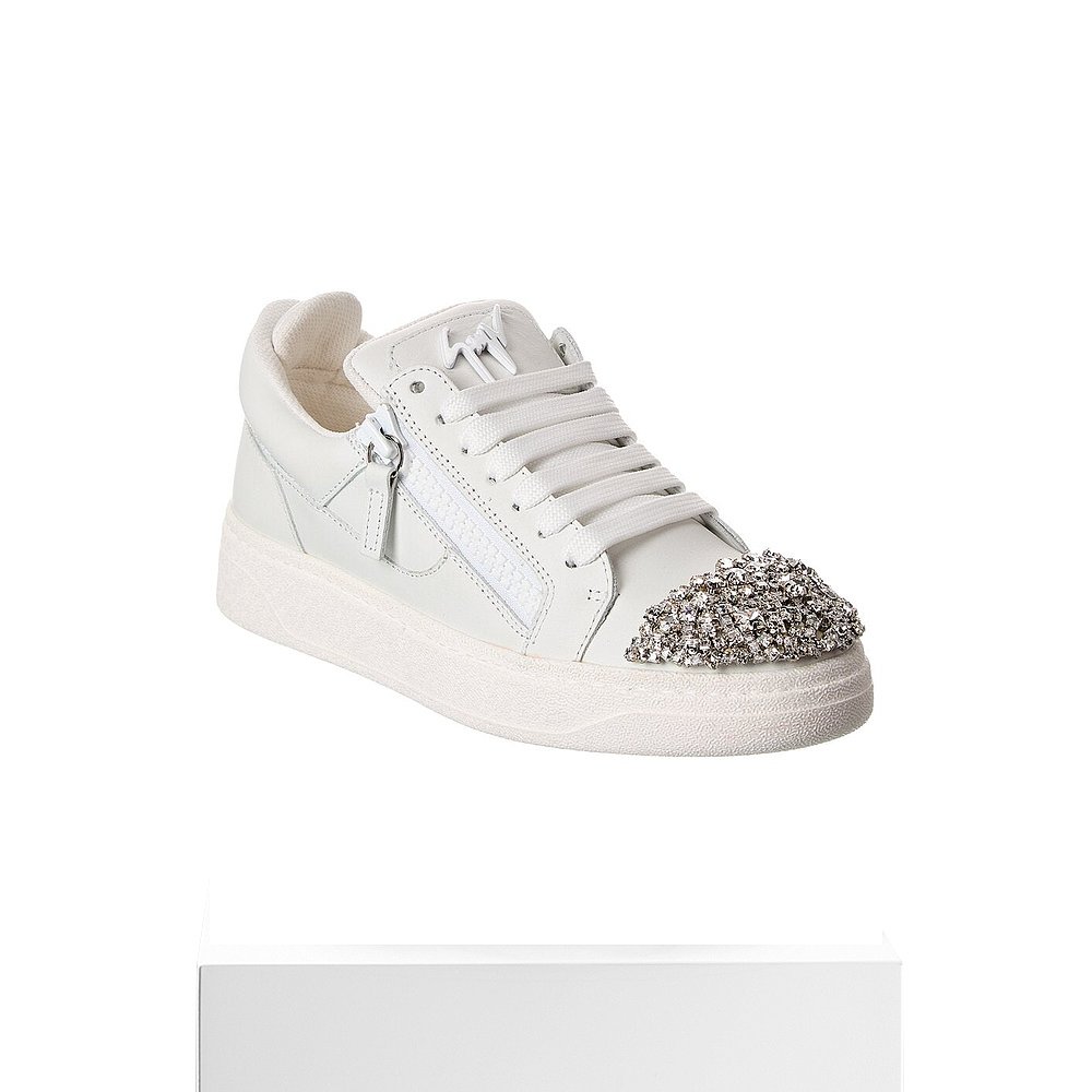 自营Giuseppe Zanotti GZ/94 Leather Sneaker - white 美国奥莱 - 图3