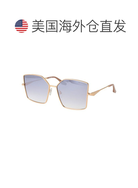 自营Trussardi Metal Women's Sunglasses - gold 美国奥莱直发