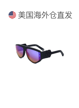 自营Philipp Plein Acetate Men's Sunglasses - black 美国奥莱